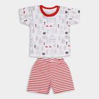 Infants' 100% Cotton Baba Suit , लाल, small image number null