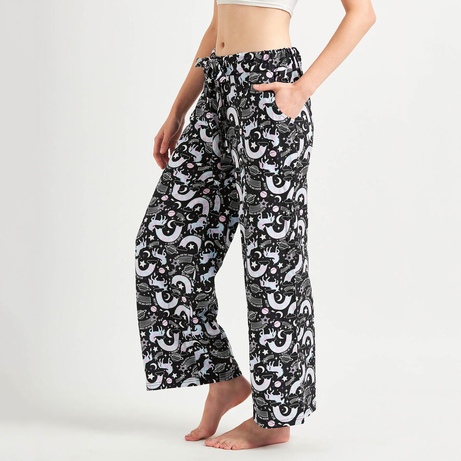 All Over Print Pyjama, Black, large image number null