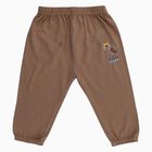 Infants Soft White Relaxed Fit Cotton Pyjama, Beige, small