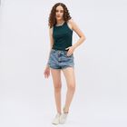 Ladies' Round Neck T-Shirt , Dark Green, small image number null