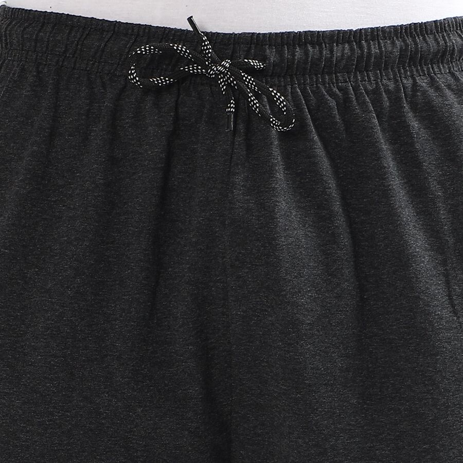 Men's Regular Fit Basic Bermuda Shorts, Charcoal, large image number null