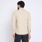 Men's 100% Cotton Casual Shirt , Beige, small image number null