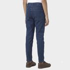 Boys' Blue Cargo Fit Printed Jeans, गहरा नीला, small