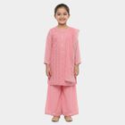 Girls Light Pink Fusion Set, हल्का गुलाबी, small