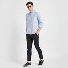 Solid Casual Shirt, Light Blue, small image number null