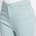 High Rise Skinny Jeans, Green, small image number null