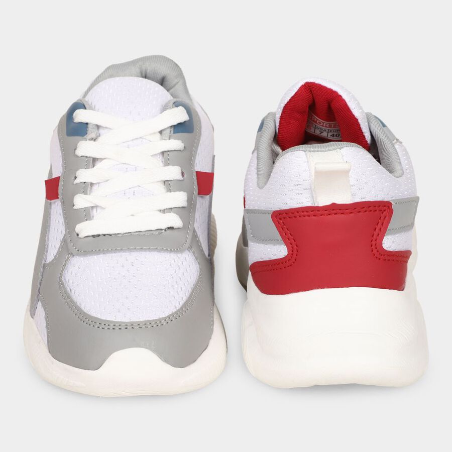 Men's Sport Shoes, White, large image number null