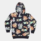 Boys Round Neck Sweatshirt, Navy Blue, small image number null