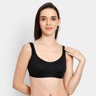 Ladies' Bra, काला, small