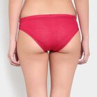 Printed Panty, Fuchsia, small image number null