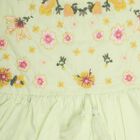 Girls' 100% Cotton Frock, Light Green, small image number null