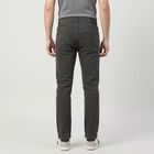 Men's Dark Grey Straight Fit Solid Jeans, Dark Grey, small