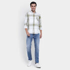 Cotton Checks Casual Shirt, Light Green, small image number null