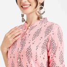 Printed Kurta, Light Pink, small image number null