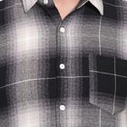 Men's 100% Cotton Casual Shirt&nbsp;&nbsp;, काला, small