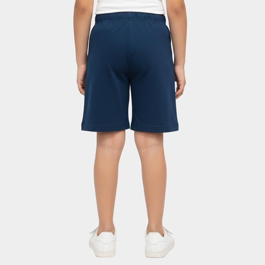 Boys' Bermuda, टील ब्लू, large
