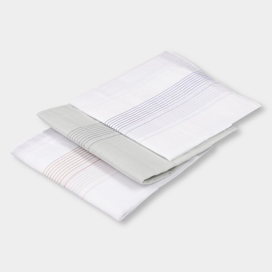 Men's Basic Hanky, Light Grey, large image number null