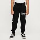 Boys' Winter Pyjama, काला, small image number null