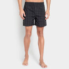 Checks Boxers, Dark Grey, small image number null