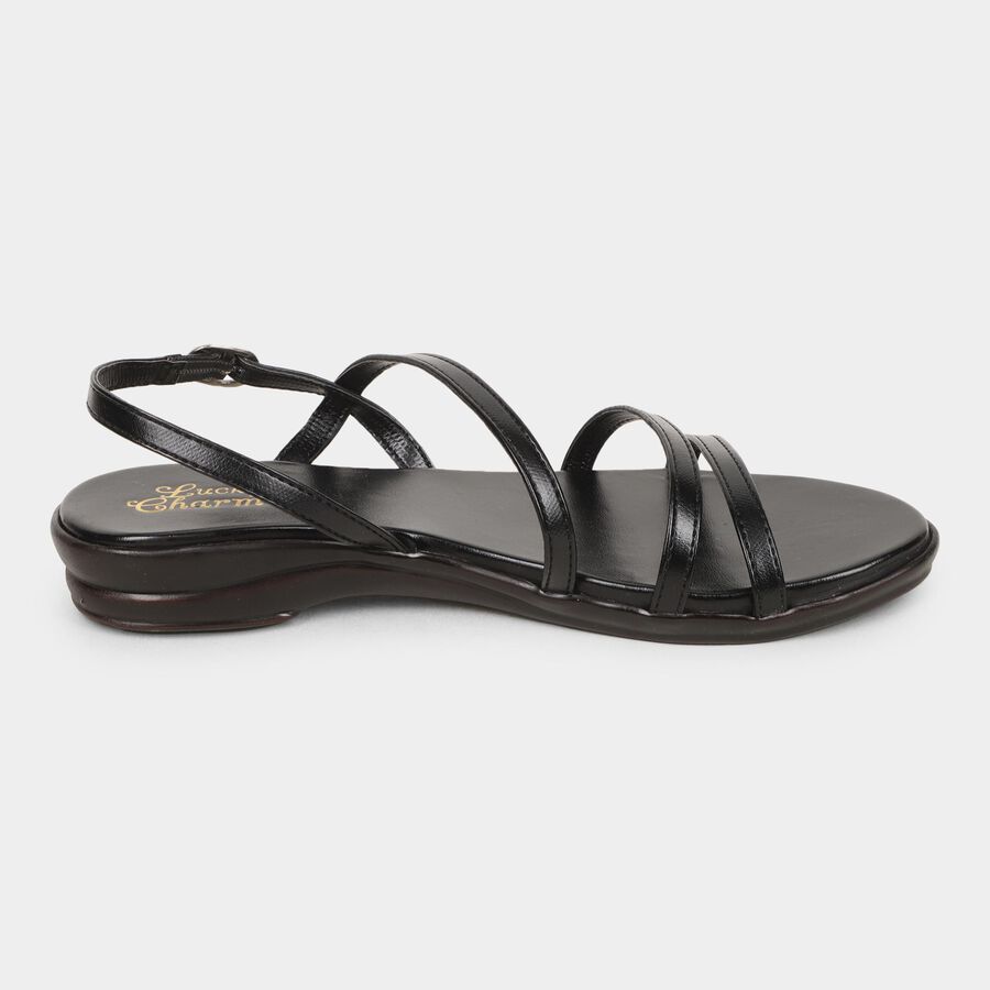 Ladies' Sandal, Black, large image number null