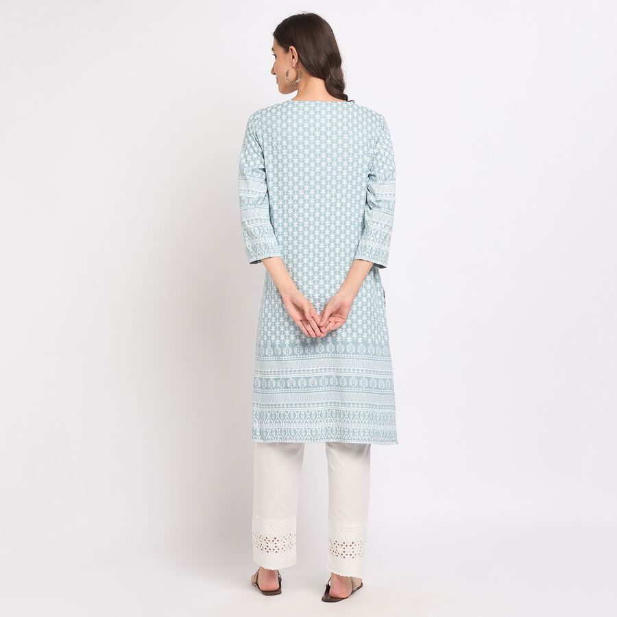 Ladies' Kurta, हल्का ग्रे, large image number null