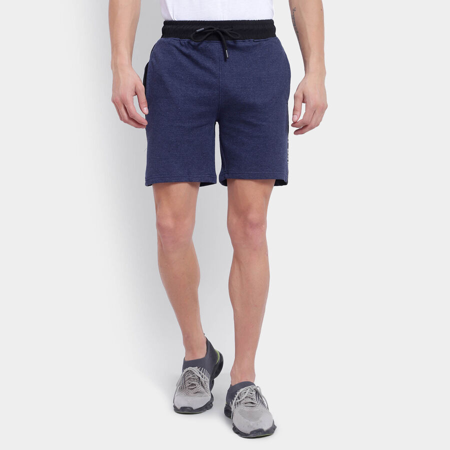 Cut & Sew Bermuda, Melange Blue, large image number null