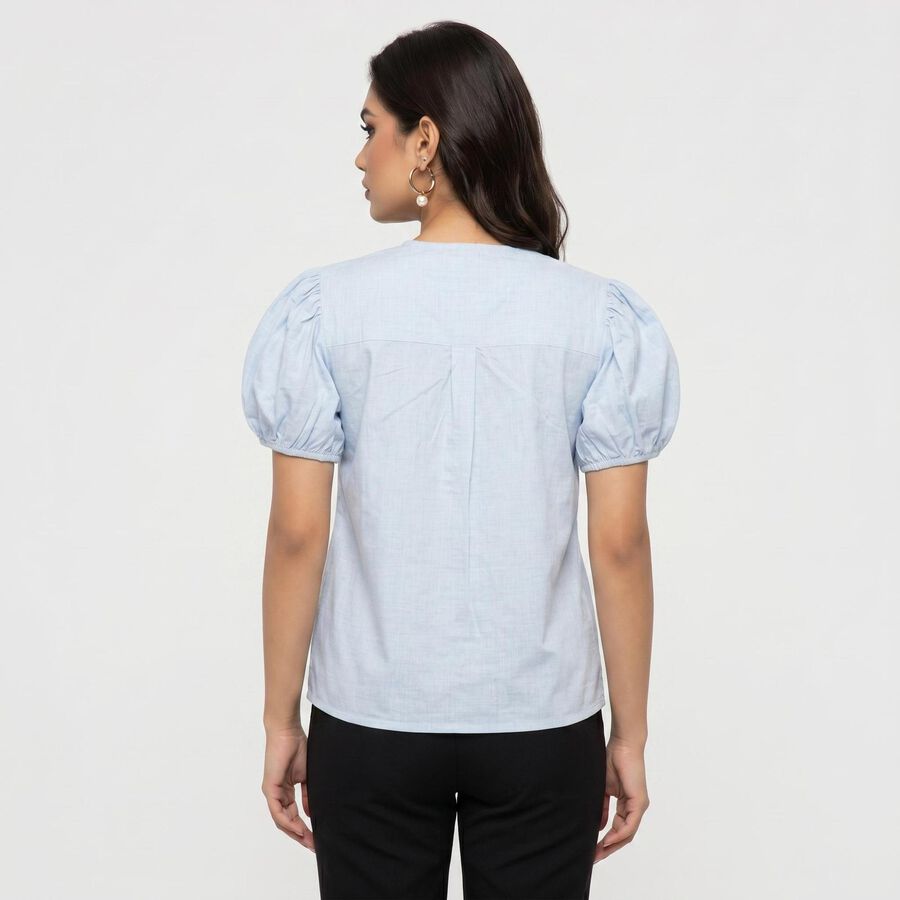 Ladies' Shirt, हल्का नीला, large