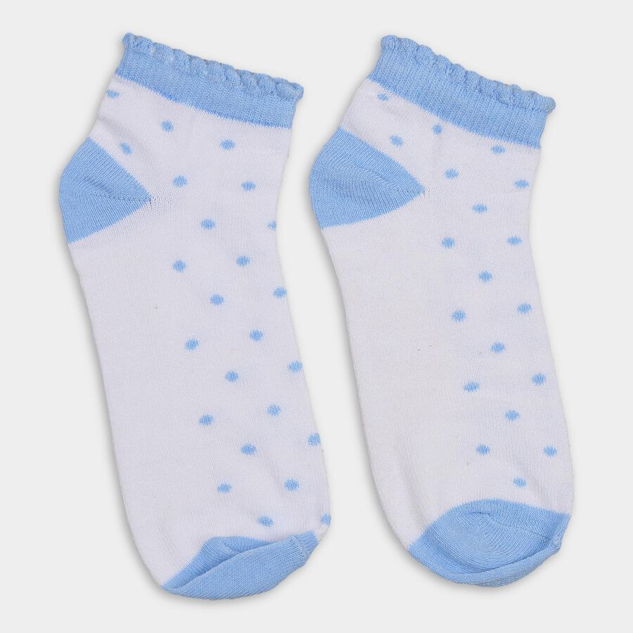 Girls' Socks, हल्का नीला, large image number null