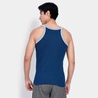 Men's 100% Cotton Gym T-Shirt, Teal Blue, small