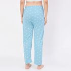 Women's Muted Charcoal Gray Relaxed Fit Pyjama, Aqua, small