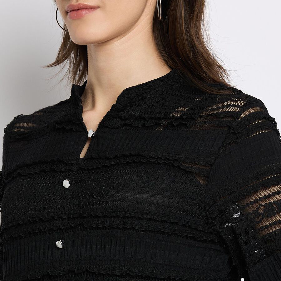 Ladies' Shirt , Black, large image number null