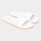 Mens Slider Flip Flops, White, small image number null
