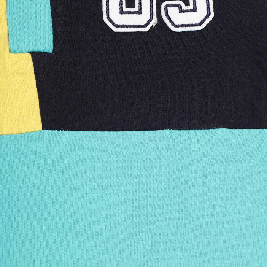 Boys Cotton T-Shirt, Light Blue, large image number null