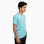 Boys' Half Sleeves T-Shirt, एक्वा, small image number null