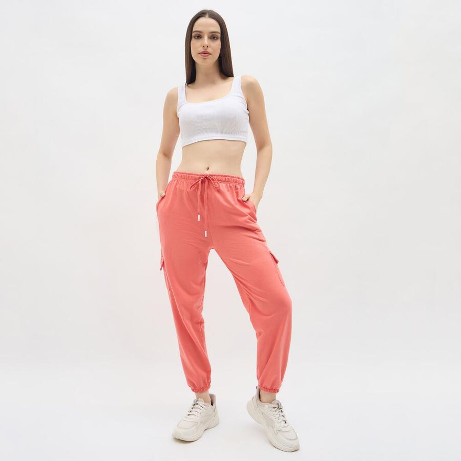 Ladies' Track Pants, मूँगा (कोरल), large image number null