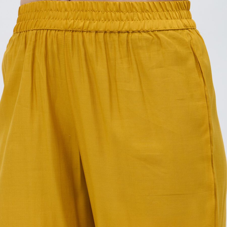 Women's Mustard Embroidered Ethnic Set, Mustard, large image number null