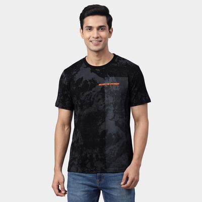 Men's Round Neck Half Sleeves T-Shirt