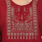 Ladies' Kurta , मरून, small image number null