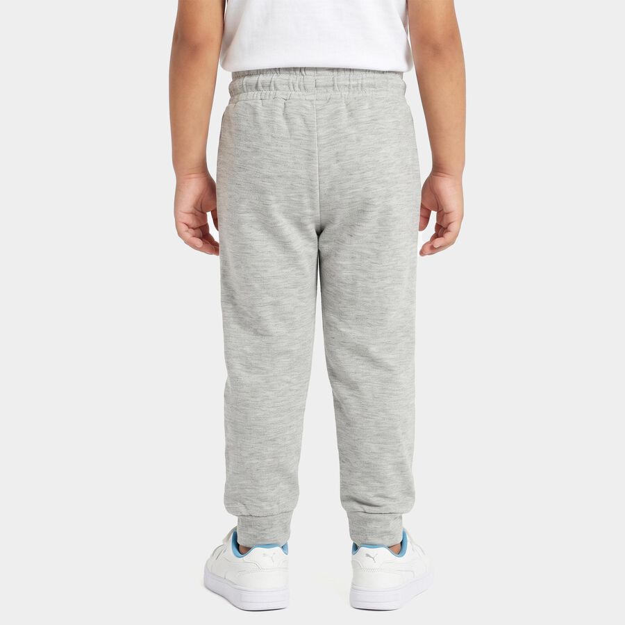 Boys Ecru Melange Jogger Graphic Pyjama, Ecru Melange, large