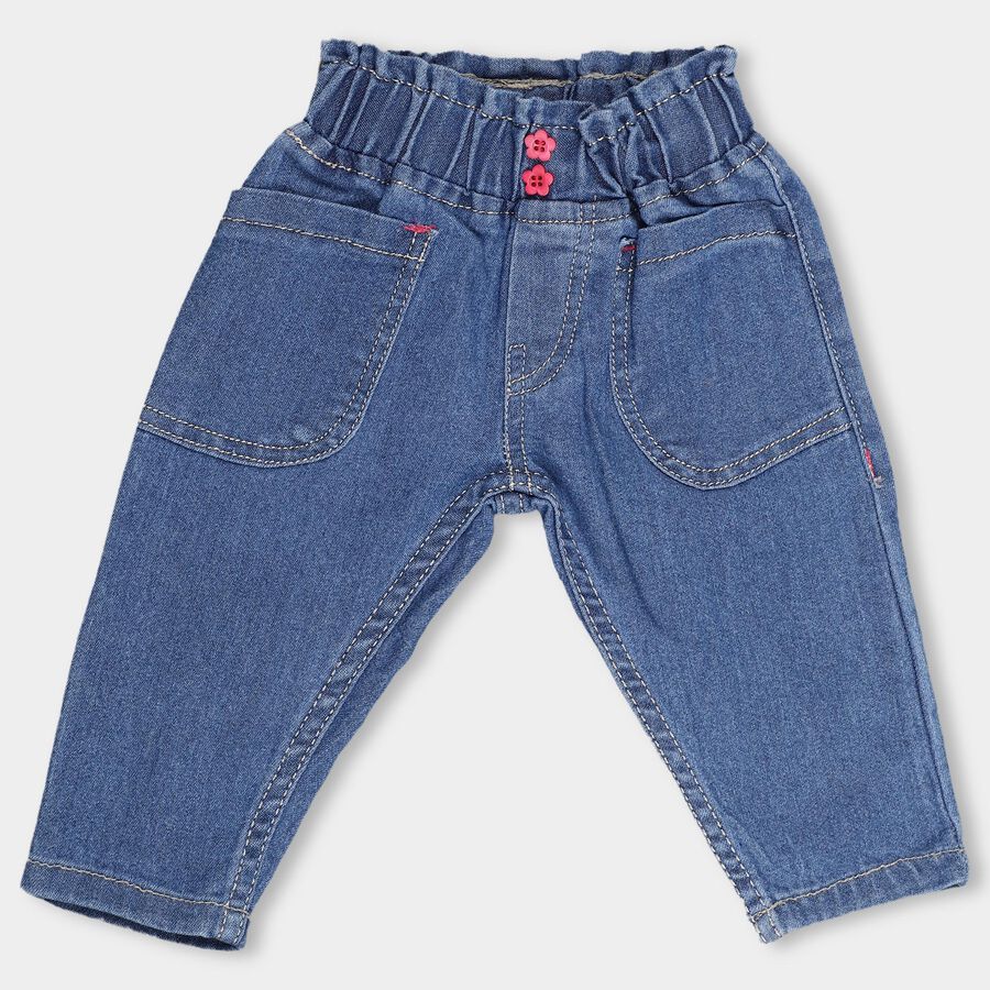 Infants' Jeans, Mid Blue, large image number null