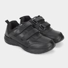 Boys' Black Velcro Sneakers Shoes, Black, small