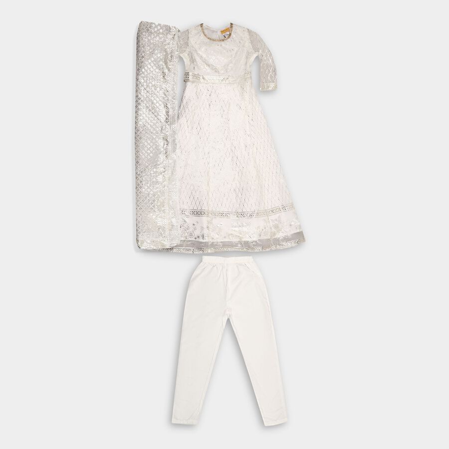 Girls' Fusion Set, White, large image number null