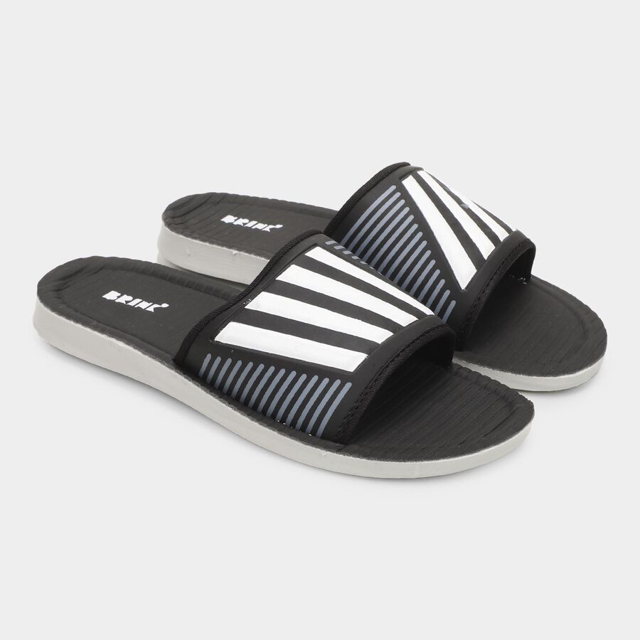 Men's Sandal, काला, large image number null