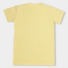 Boys' 100% Cotton Half Sleeves T-Shirt, पीला, small image number null