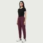 Ladies' Track Pants, Purple, small