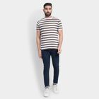 Men's Round Neck Half Sleeves T-Shirt , Khaki, small image number null