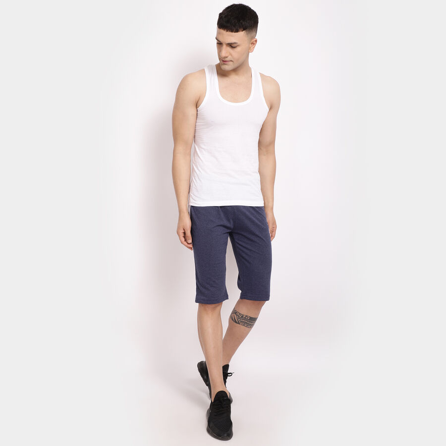 Cotton Single Jersey Vest, White, large image number null
