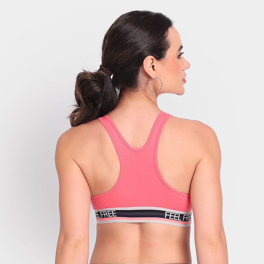 Ladies' Bra, Pink, large image number null