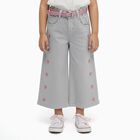 Girls' Jeans, हल्का ग्रे, small image number null