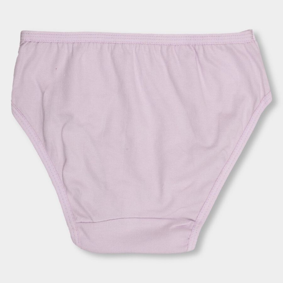 Girls' 100% Cotton Panty, सफ़ेद, large image number null
